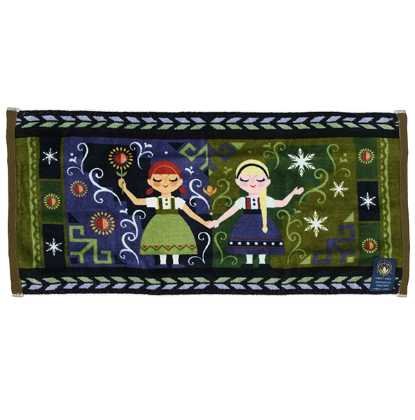 東京ディズニーリゾート（R）パークグッズ フェイスタオルショート アナ エルサ